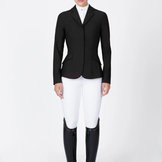 Aura Show Jacket (Black) by Maximilian Equestrian at  Try A Bit