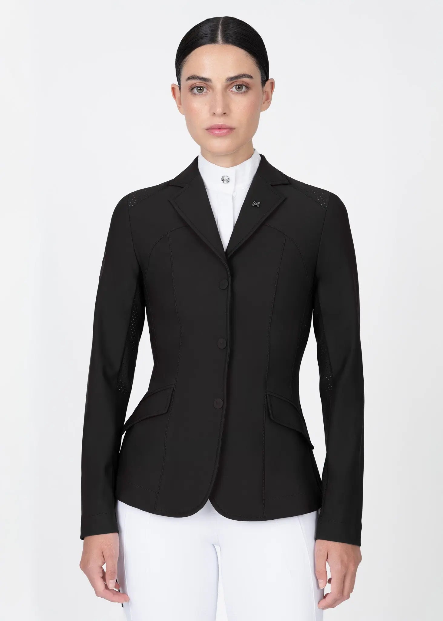 Aura Show Jacket (Black) by Maximilian Equestrian at  Try A Bit