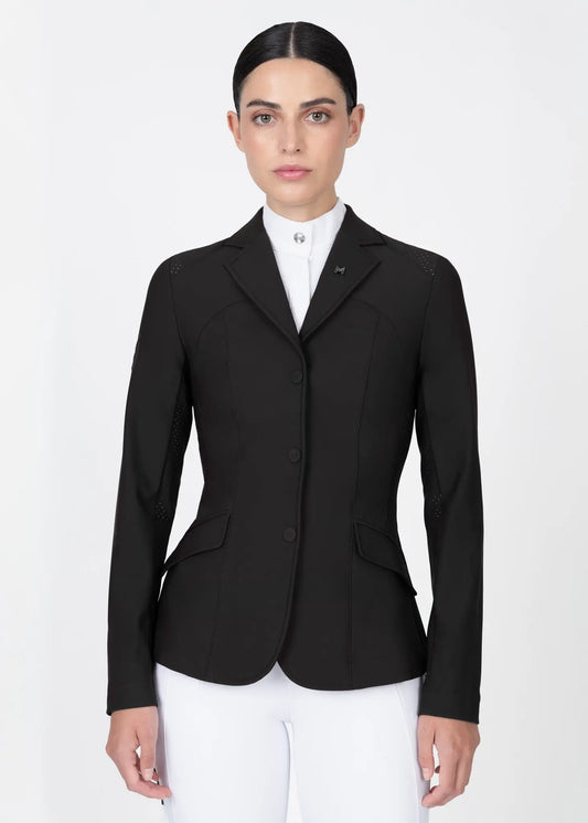 Aura Show Jacket (Black) by Maximilian Equestrian at  Try A Bit