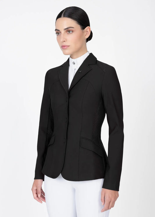 Aura Show Jacket (Black) by Maximilian Equestrian at  Try A Bit