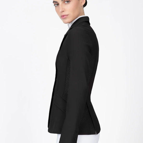 Aura Show Jacket (Black) by Maximilian Equestrian at  Try A Bit