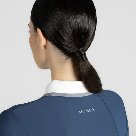 Maximilian Equestrian Concept Long Sleeve Polo Shirt (Sailor) by Maximilian Equestrian at  Try a Bit