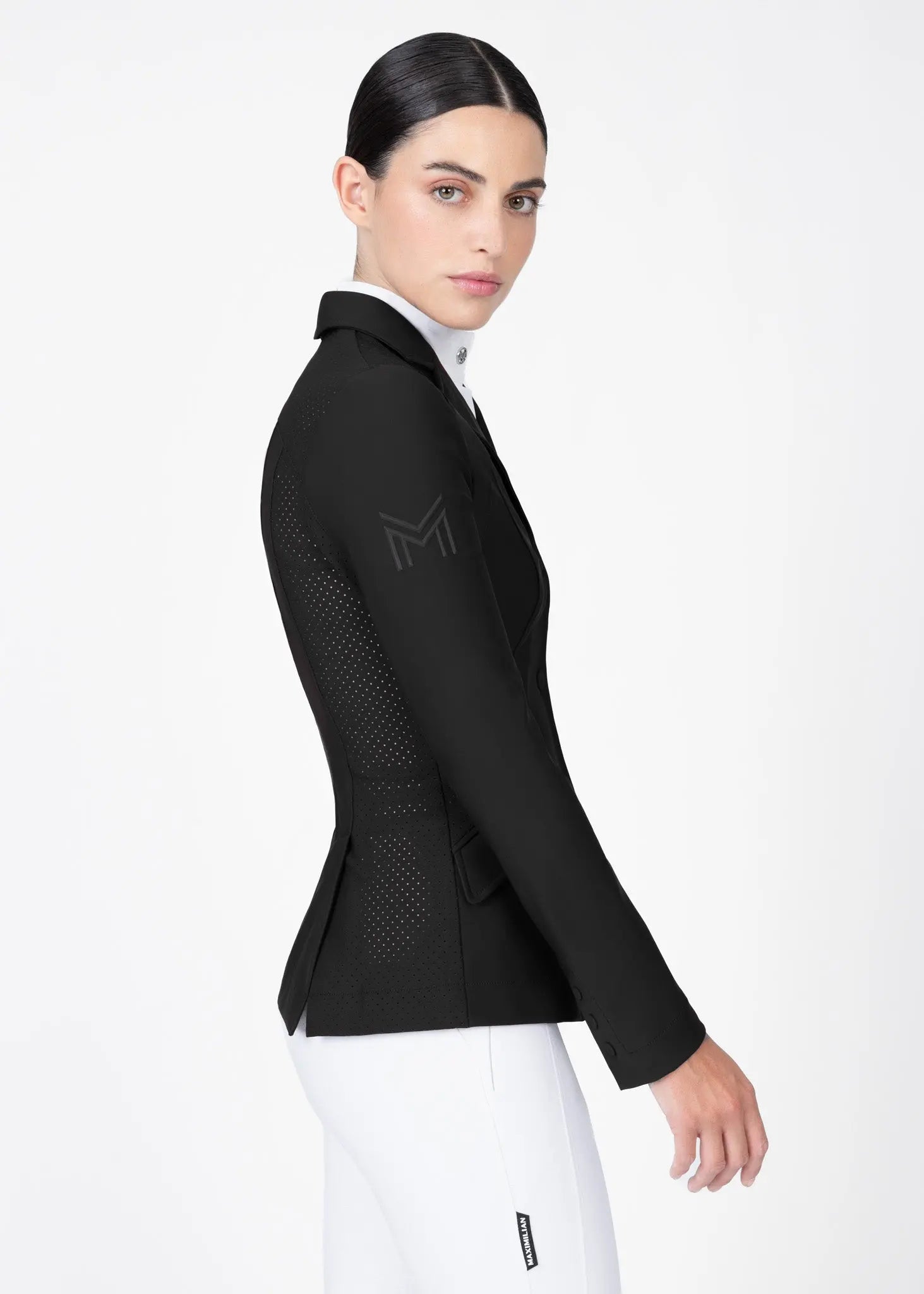 Aura Show Jacket (Black) by Maximilian Equestrian at  Try A Bit