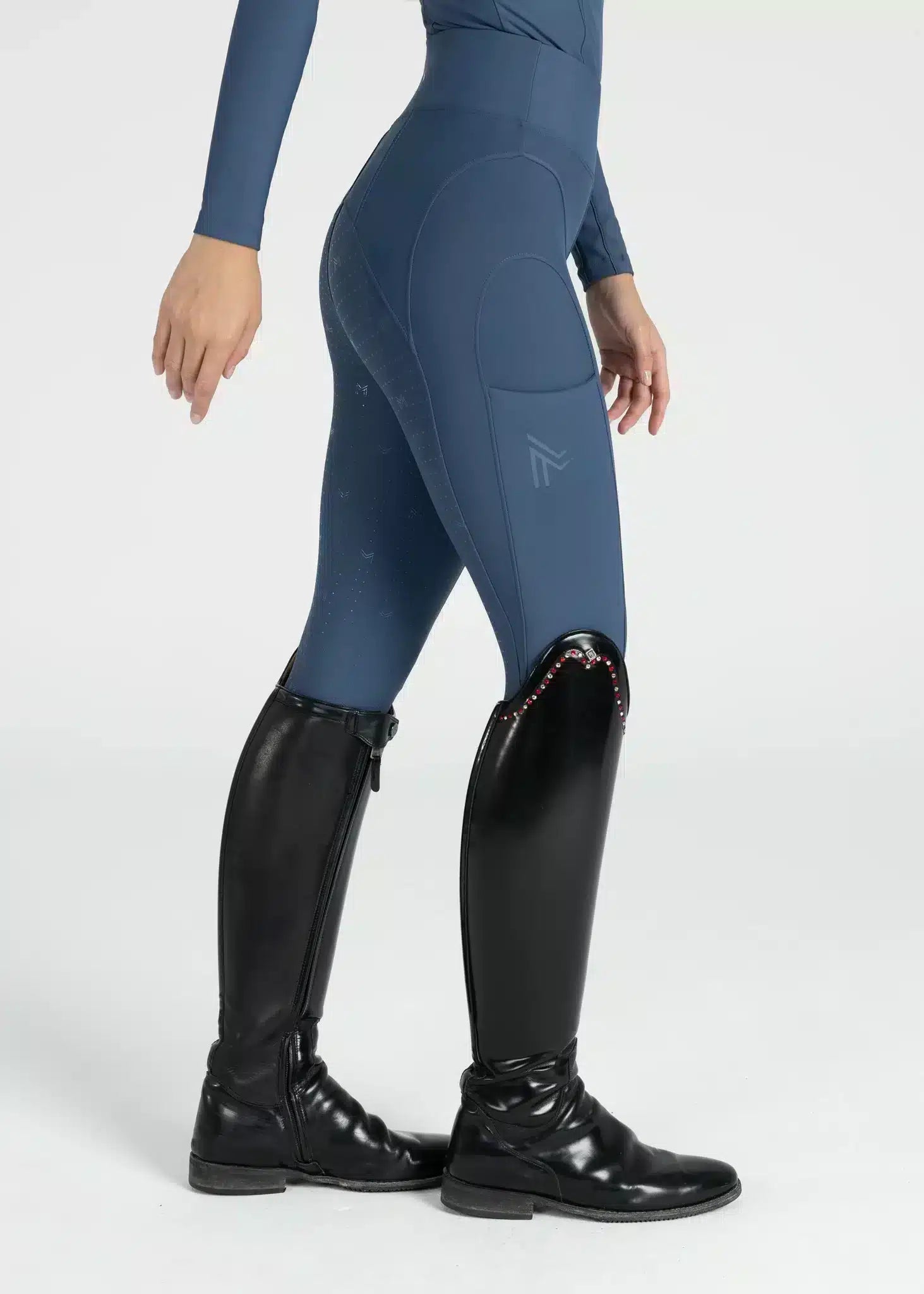 Maximilian Equestrian Outline Riding Leggings Sailor by Maximilian Equestrian at  Try a Bit