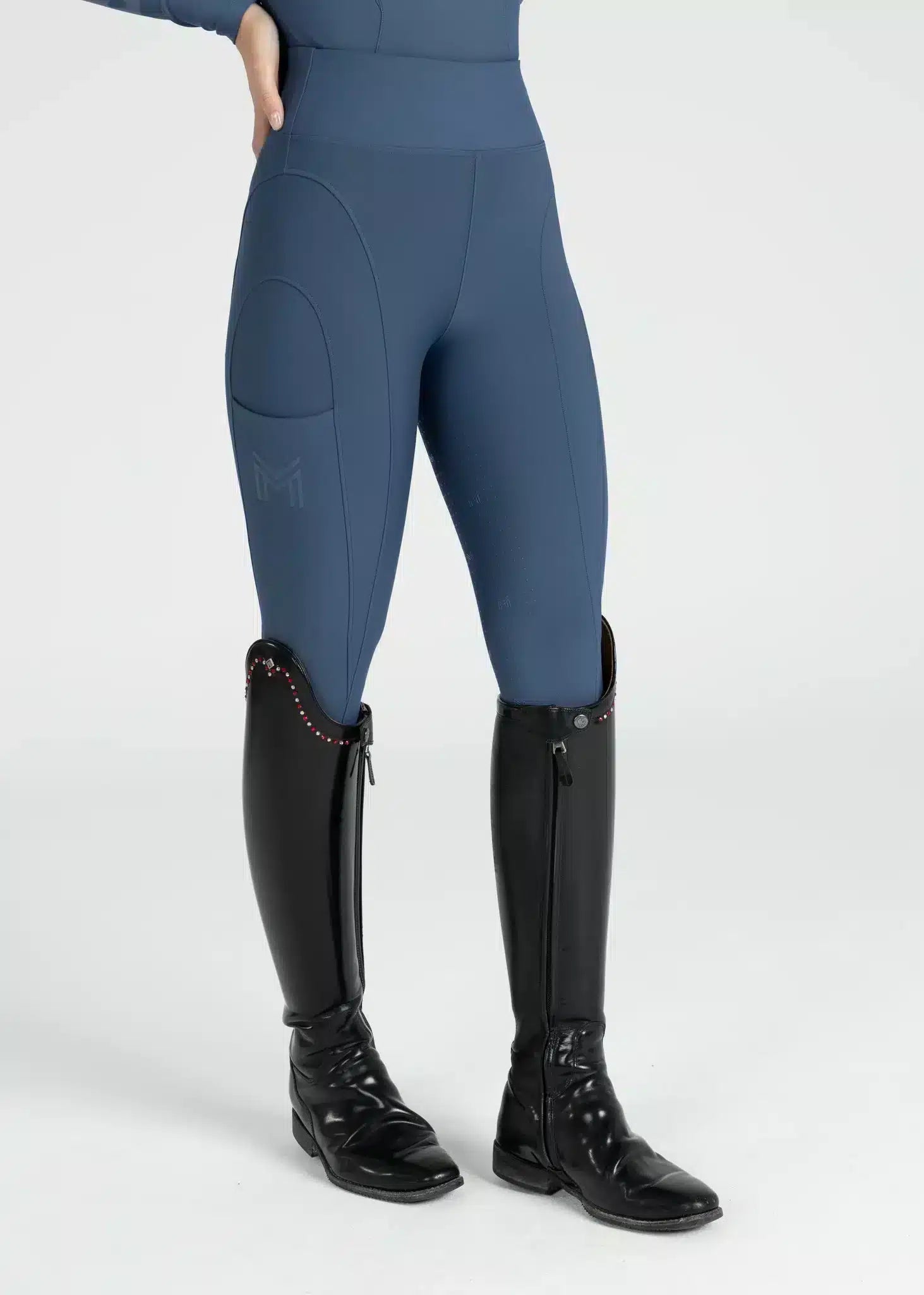 Maximilian Equestrian Outline Riding Leggings Sailor by Maximilian Equestrian at  Try a Bit