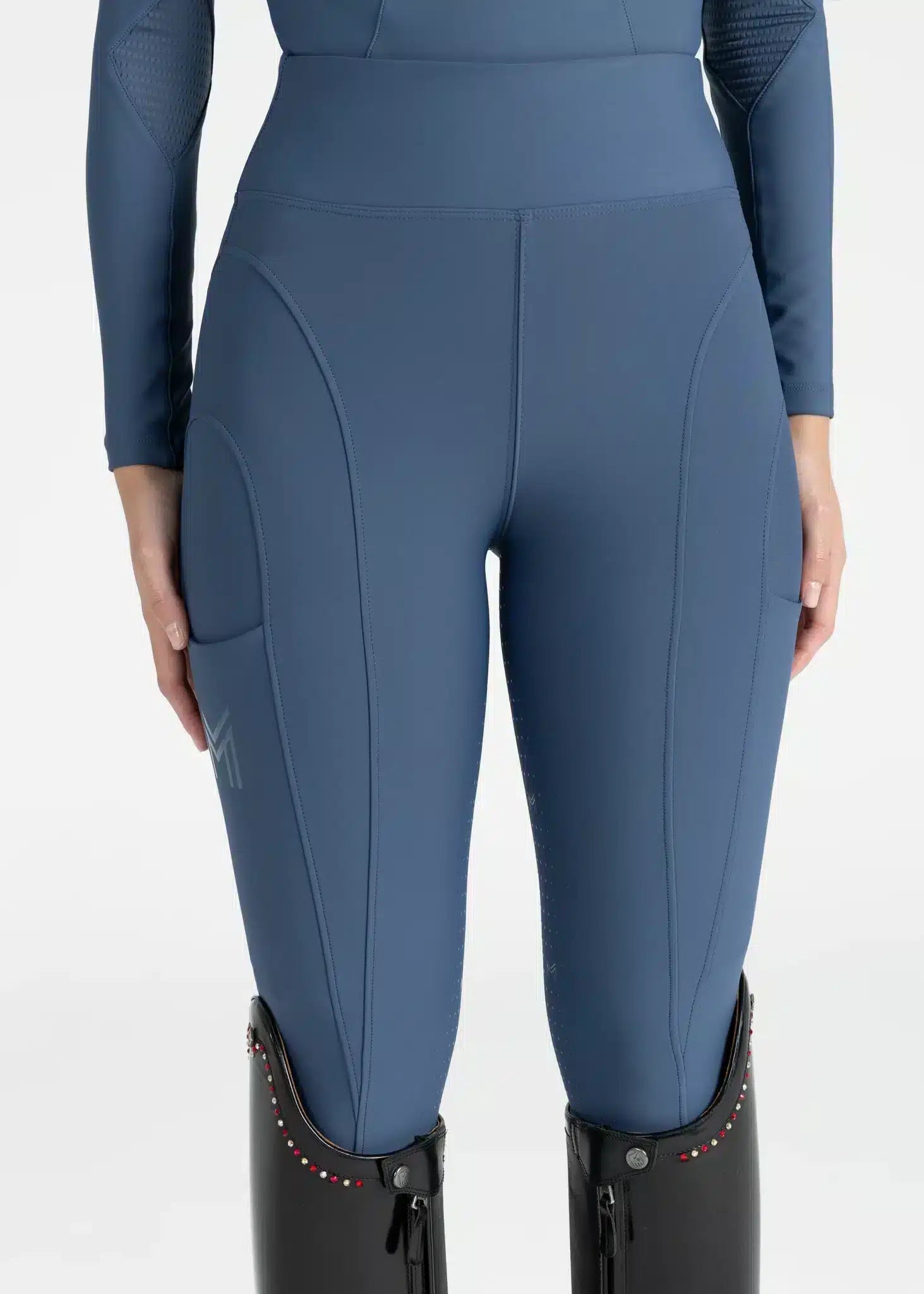 Maximilian Equestrian Outline Riding Leggings Sailor by Maximilian Equestrian at  Try a Bit