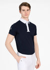 Focus Short Sleeve Competition Shirt (Navy) by Maximilian Equestrian at  Try A Bit