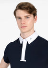 Focus Short Sleeve Competition Shirt (Navy) by Maximilian Equestrian at  Try A Bit