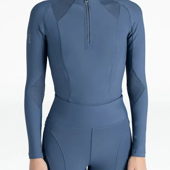 Maximilian Equestrian Frame Long Sleeve Base Layer Performance Riding Top by Maximilian Equestrian at  Try a Bit