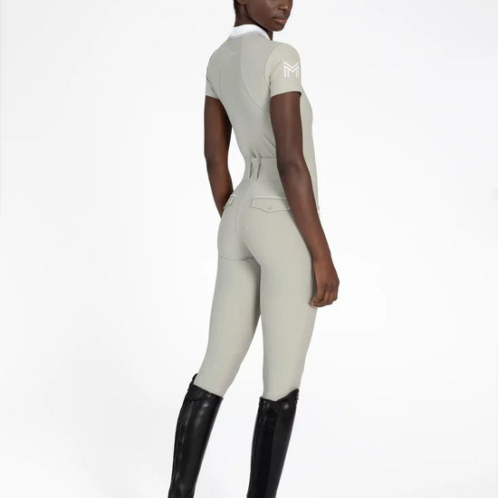 Maximilian Equestrian Concept Short Sleeve Polo Shirt — Performance Riding Tee by Maximilian Equestrian at  Try a Bit