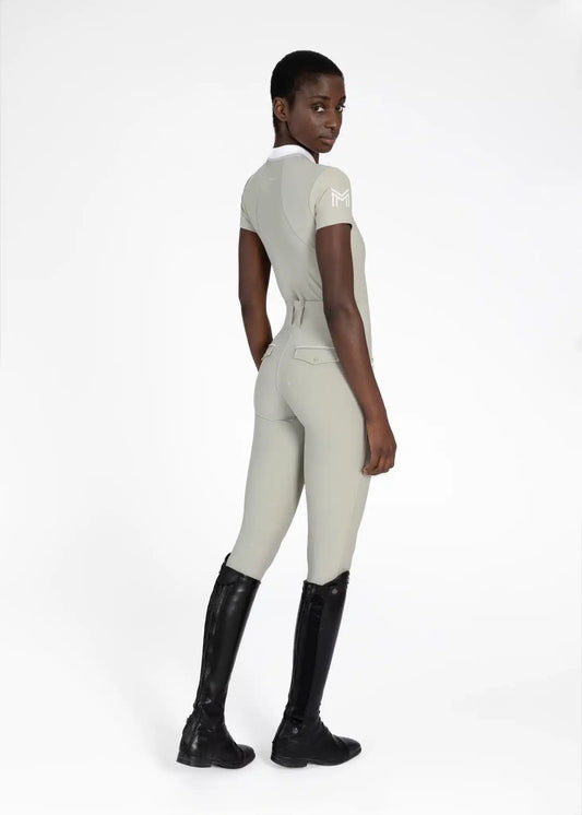 Maximilian Equestrian Concept Short Sleeve Polo Shirt — Performance Riding Tee by Maximilian Equestrian at  Try a Bit