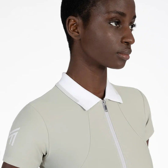 Maximilian Equestrian Concept Short Sleeve Polo Shirt — Performance Riding Tee by Maximilian Equestrian at  Try a Bit