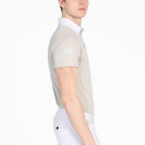 Focus Short Sleeve Competition Shirt (Sand) by Maximilian Equestrian at  Try A Bit