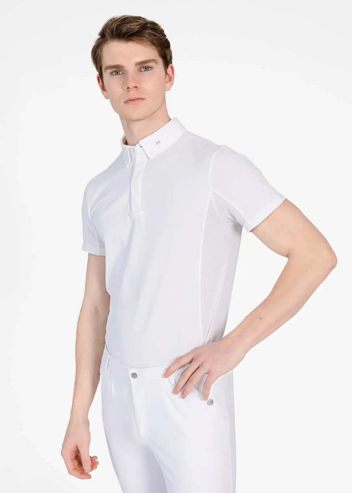 Maximilian Equestrian Focus Short Sleeve Competition Shirt by Maximilian Equestrian at  Try A Bit