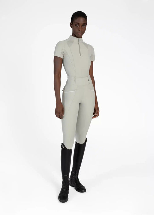 Maximilian Equestrian Frame Short Sleeve Base Layer - Performance Riding Top by Maximilian Equestrian at  Try a Bit