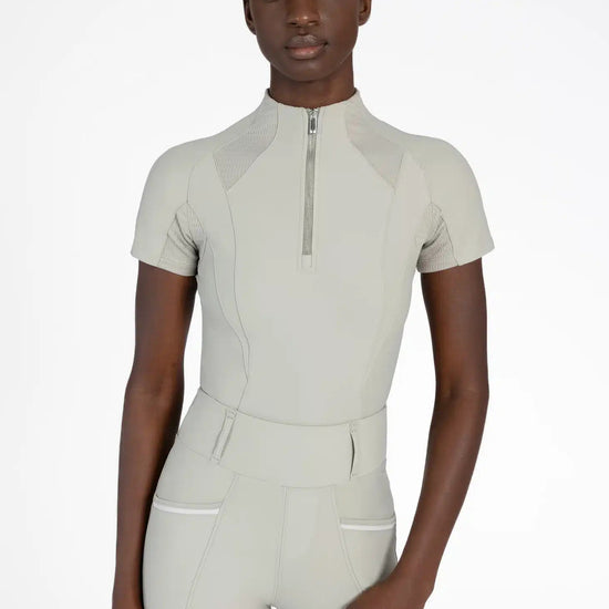 Maximilian Equestrian Frame Short Sleeve Base Layer - Performance Riding Top by Maximilian Equestrian at  Try a Bit