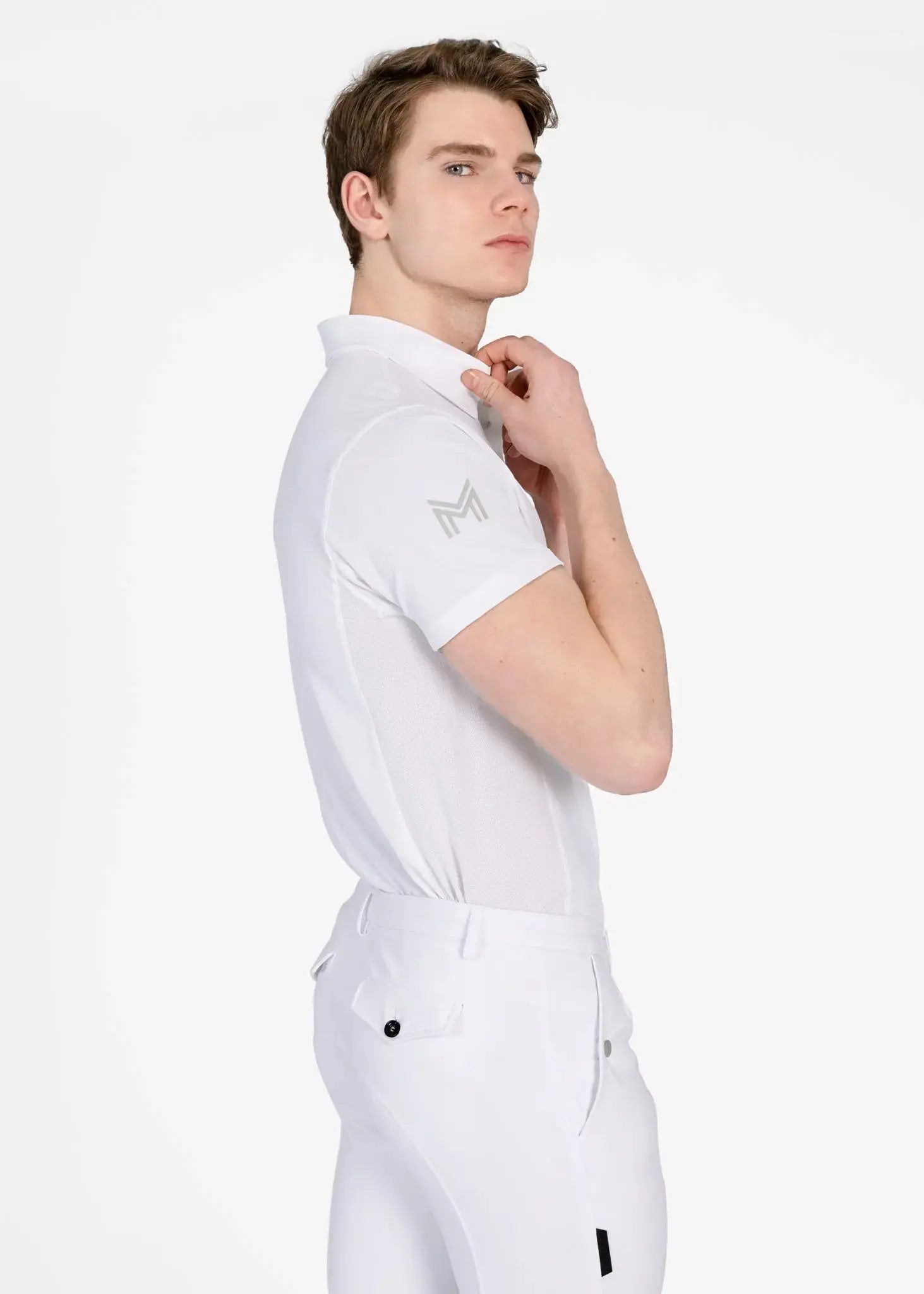 Maximilian Equestrian Focus Short Sleeve Competition Shirt by Maximilian Equestrian at  Try A Bit