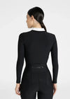 Maximilian Equestrian Concept Long Sleeve Polo Shirt (Black) by Maximilian Equestrian at  Try a Bit