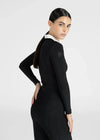 Maximilian Equestrian Concept Long Sleeve Polo Shirt (Black) by Maximilian Equestrian at  Try a Bit