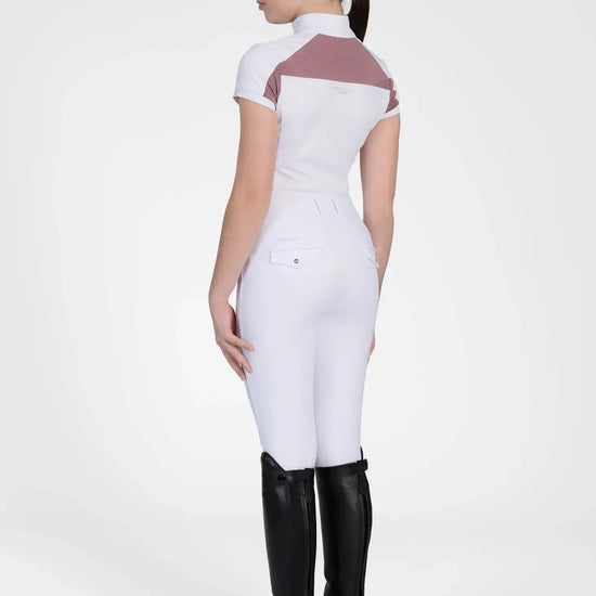 Maximilian Equestrian YR Aveen Short Sleeve Show Shirt by Maximilian Equestrian at  Try A Bit