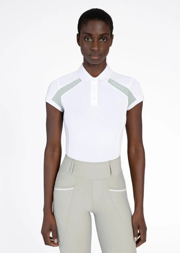 Aveen Polo Shirt (White/Laurel)