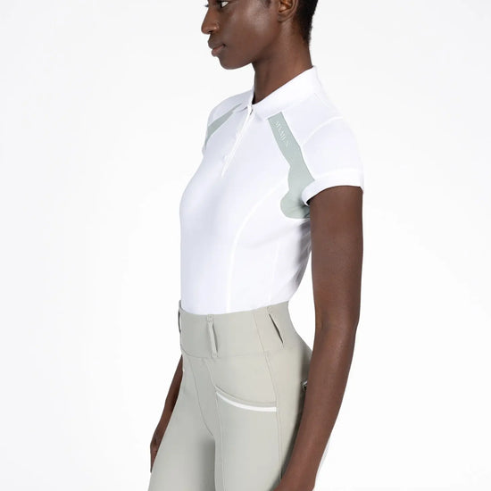Aveen Polo Shirt (White/Laurel)