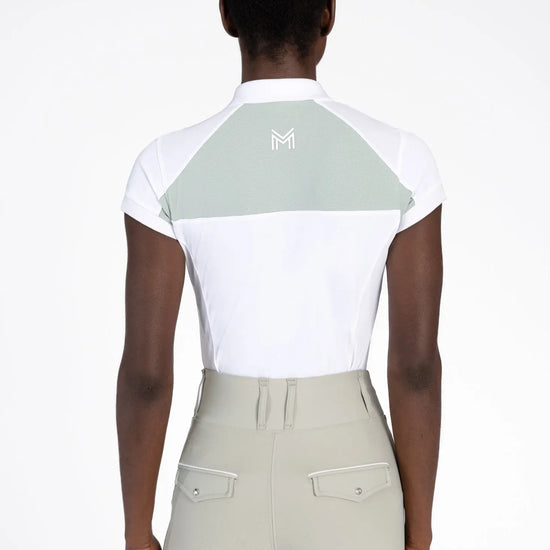 Aveen Polo Shirt (White/Laurel)