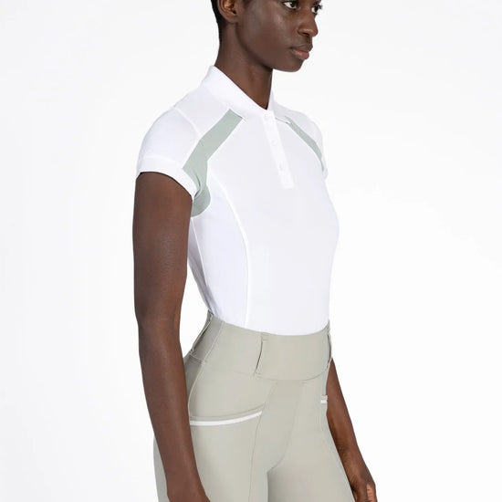 Aveen Polo Shirt (White/Laurel)