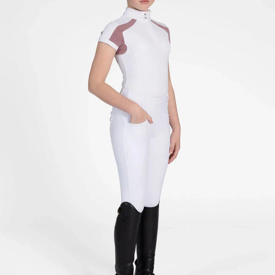 Maximilian Equestrian YR Aveen Short Sleeve Show Shirt by Maximilian Equestrian at  Try A Bit