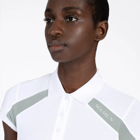 Aveen Polo Shirt (White/Laurel)