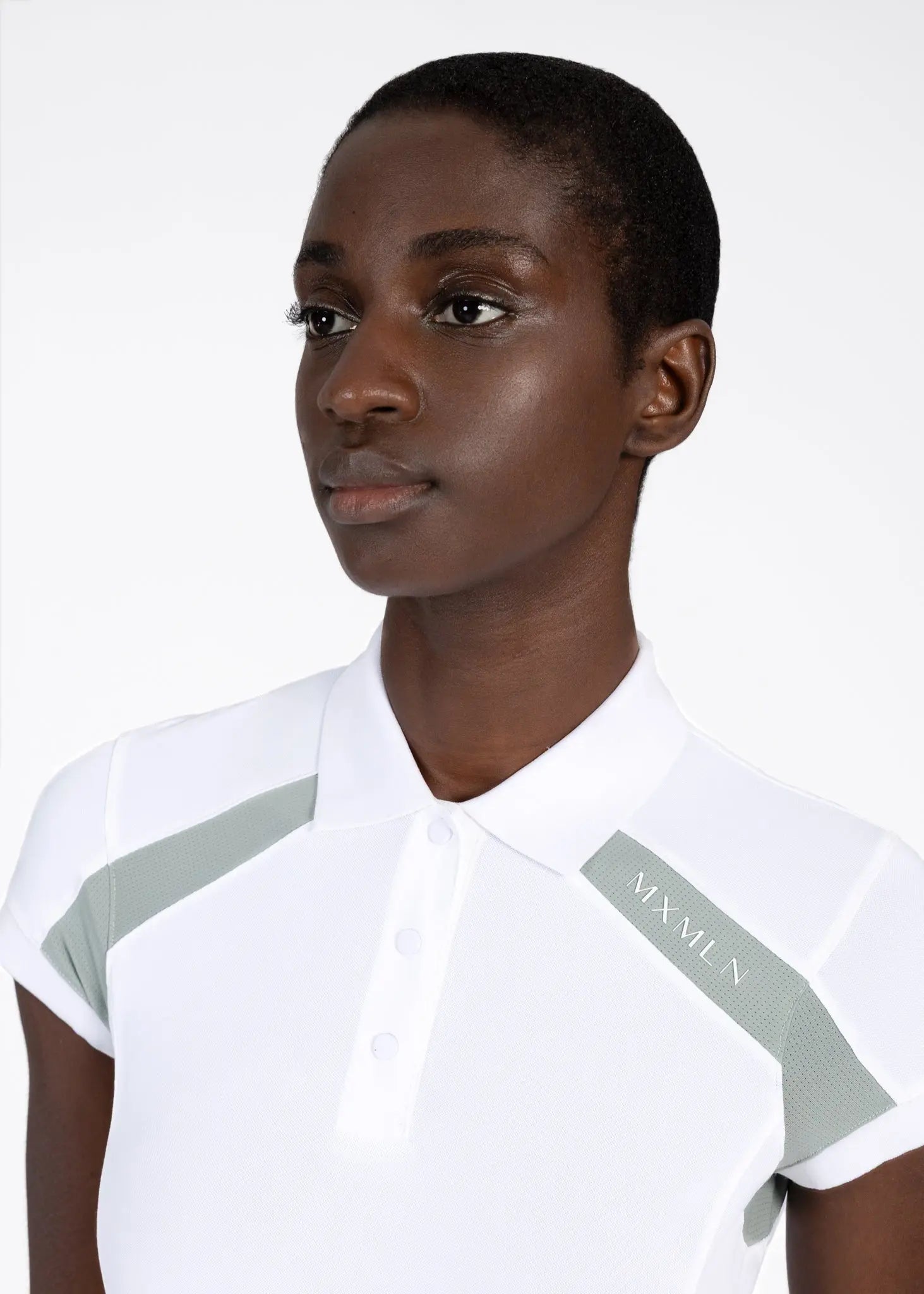 Aveen Polo Shirt (White/Laurel)