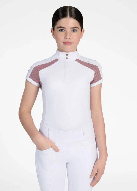 Maximilian Equestrian YR Aveen Short Sleeve Show Shirt by Maximilian Equestrian at  Try A Bit