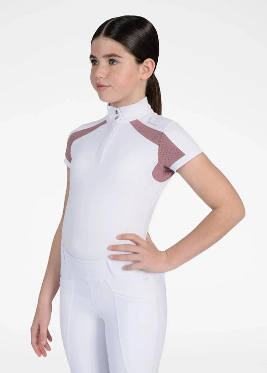 Maximilian Equestrian YR Aveen Short Sleeve Show Shirt by Maximilian Equestrian at  Try A Bit