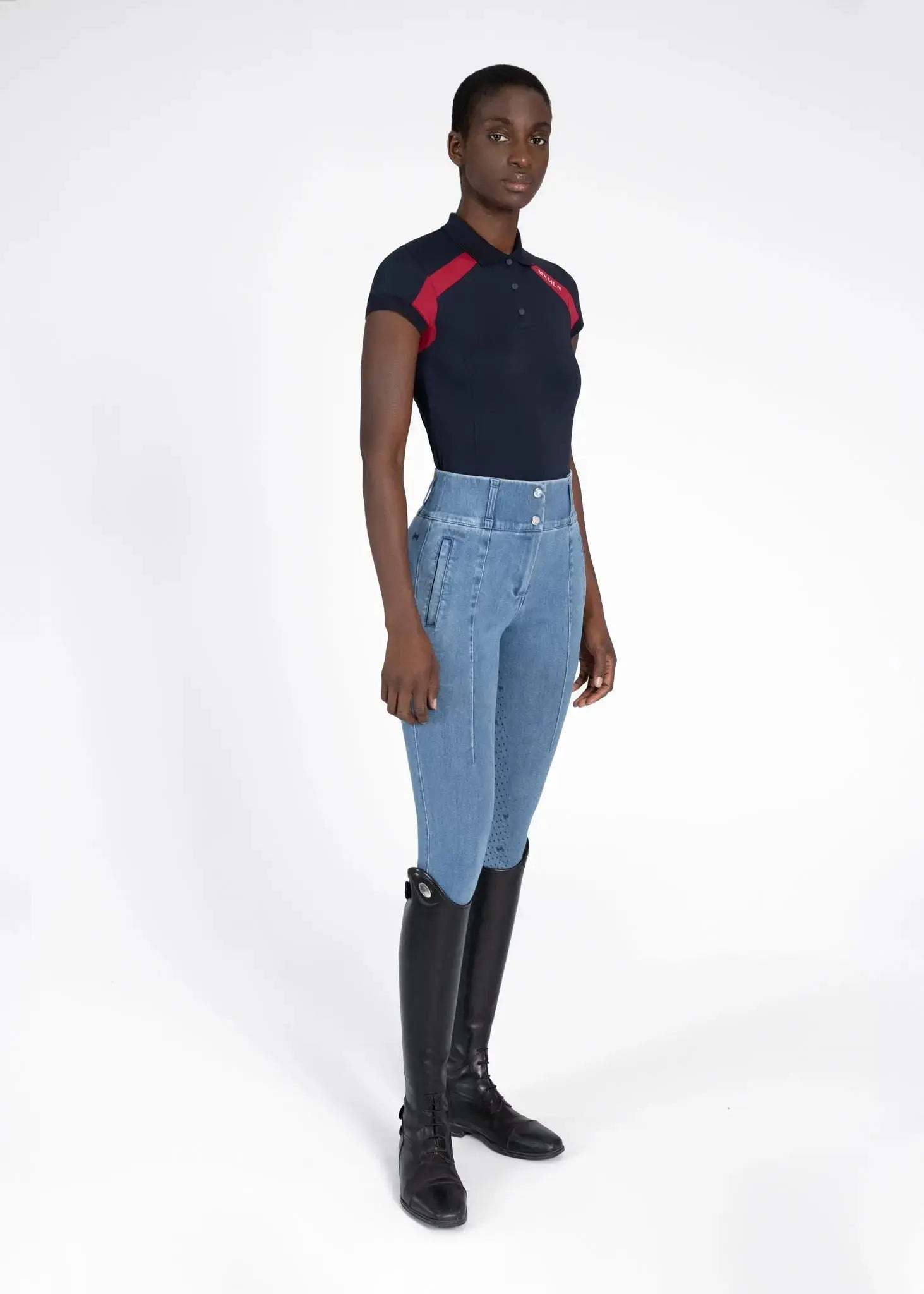 Maximilian Equestrian Aveen Polo Shirt by Maximilian Equestrian at  Try A Bit