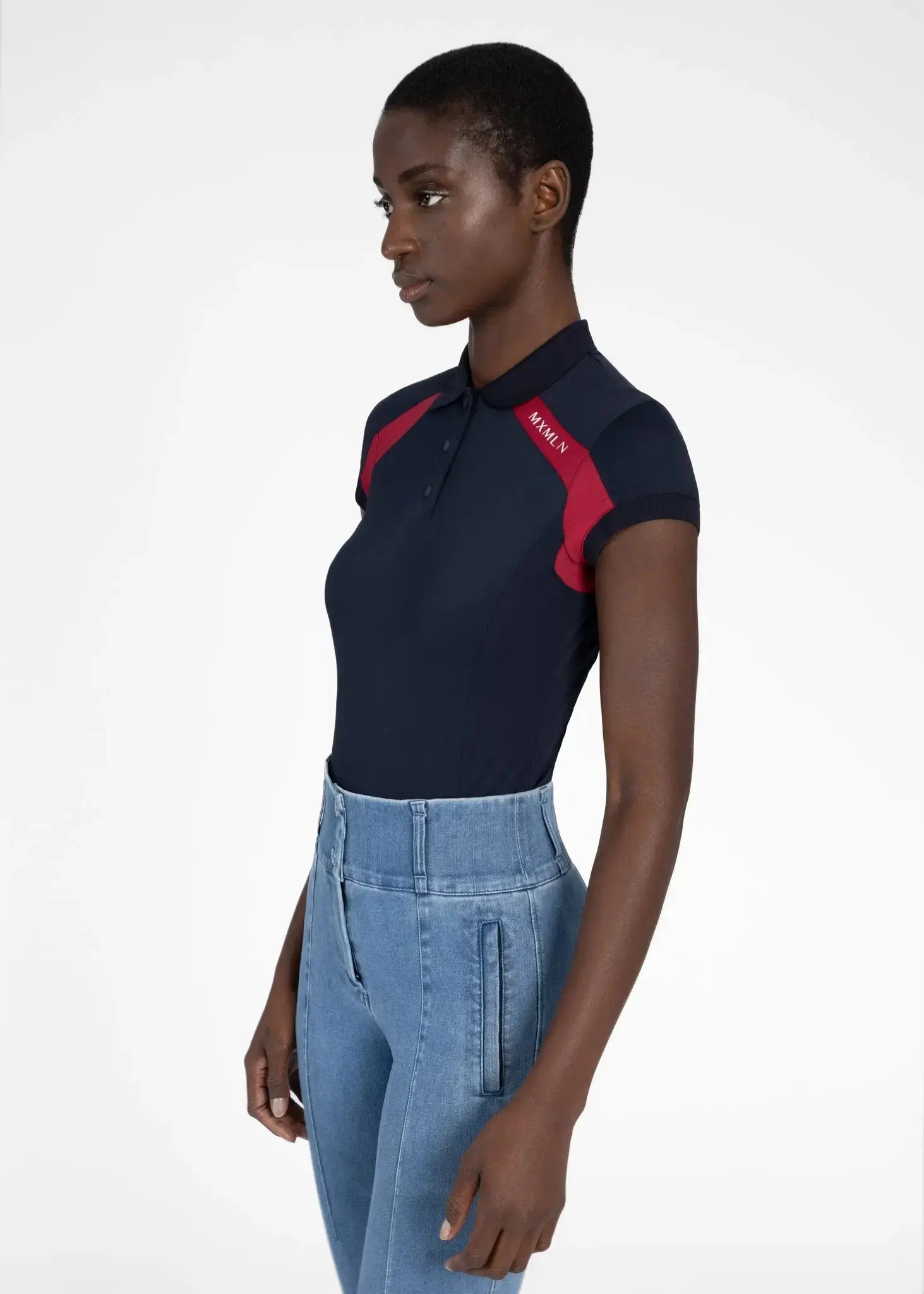 Maximilian Equestrian Aveen Polo Shirt by Maximilian Equestrian at  Try A Bit