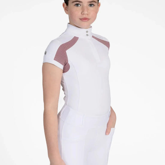 Maximilian Equestrian YR Aveen Short Sleeve Show Shirt by Maximilian Equestrian at  Try A Bit