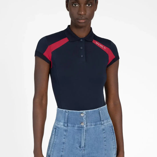 Maximilian Equestrian Aveen Polo Shirt by Maximilian Equestrian at  Try A Bit