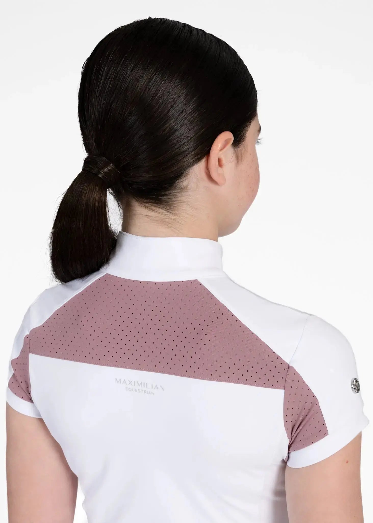 Maximilian Equestrian YR Aveen Short Sleeve Show Shirt by Maximilian Equestrian at  Try A Bit
