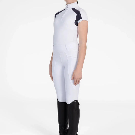 Maximilian Equestrian YR Aveen Short Sleeve Show Shirt by Maximilian Equestrian at  Try A Bit