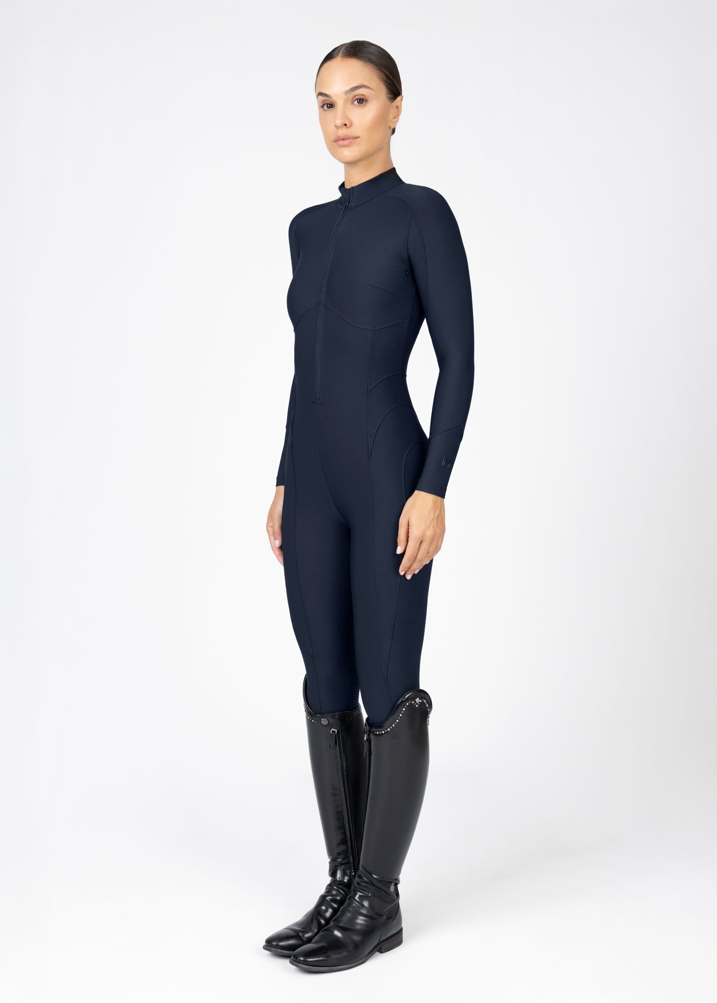 Femme Riding Jumpsuit (Atlantic) by Maximilian Equestrian at  Try A Bit