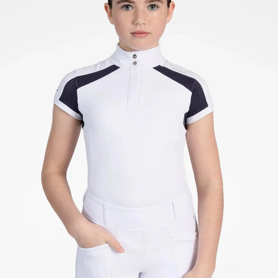 Maximilian Equestrian YR Aveen Short Sleeve Show Shirt by Maximilian Equestrian at  Try A Bit
