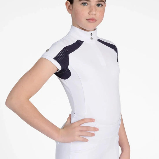 Maximilian Equestrian YR Aveen Short Sleeve Show Shirt by Maximilian Equestrian at  Try A Bit