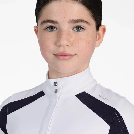 Maximilian Equestrian YR Aveen Short Sleeve Show Shirt by Maximilian Equestrian at  Try A Bit