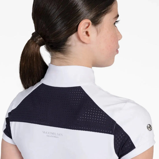 Maximilian Equestrian YR Aveen Short Sleeve Show Shirt by Maximilian Equestrian at  Try A Bit