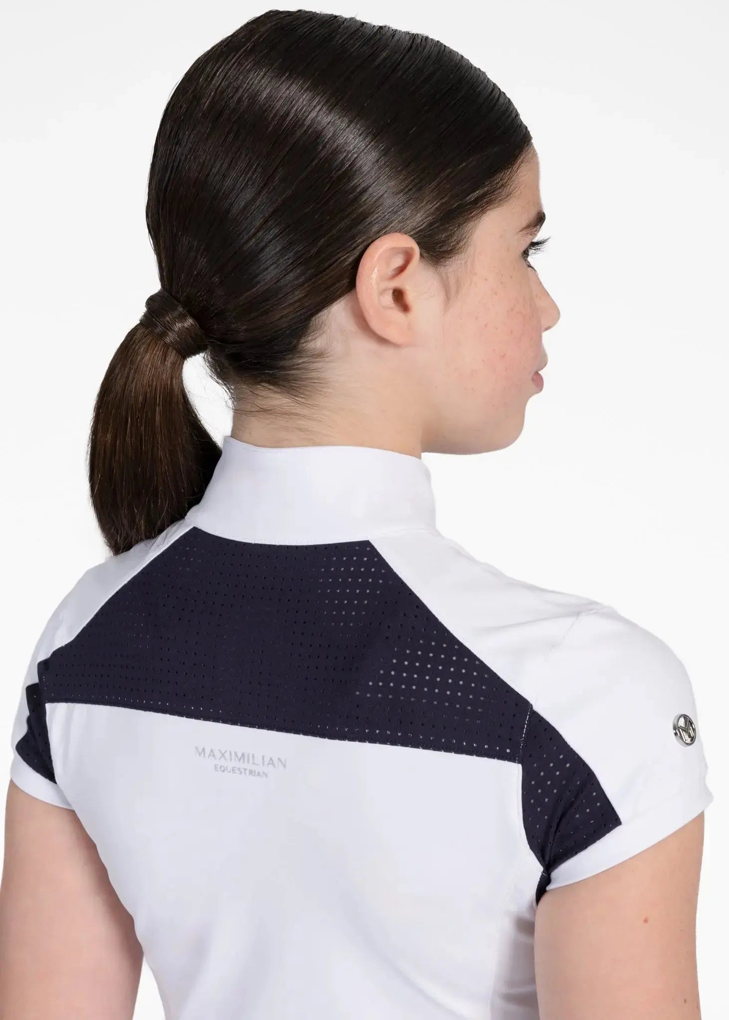 Maximilian Equestrian YR Aveen Short Sleeve Show Shirt by Maximilian Equestrian at  Try A Bit