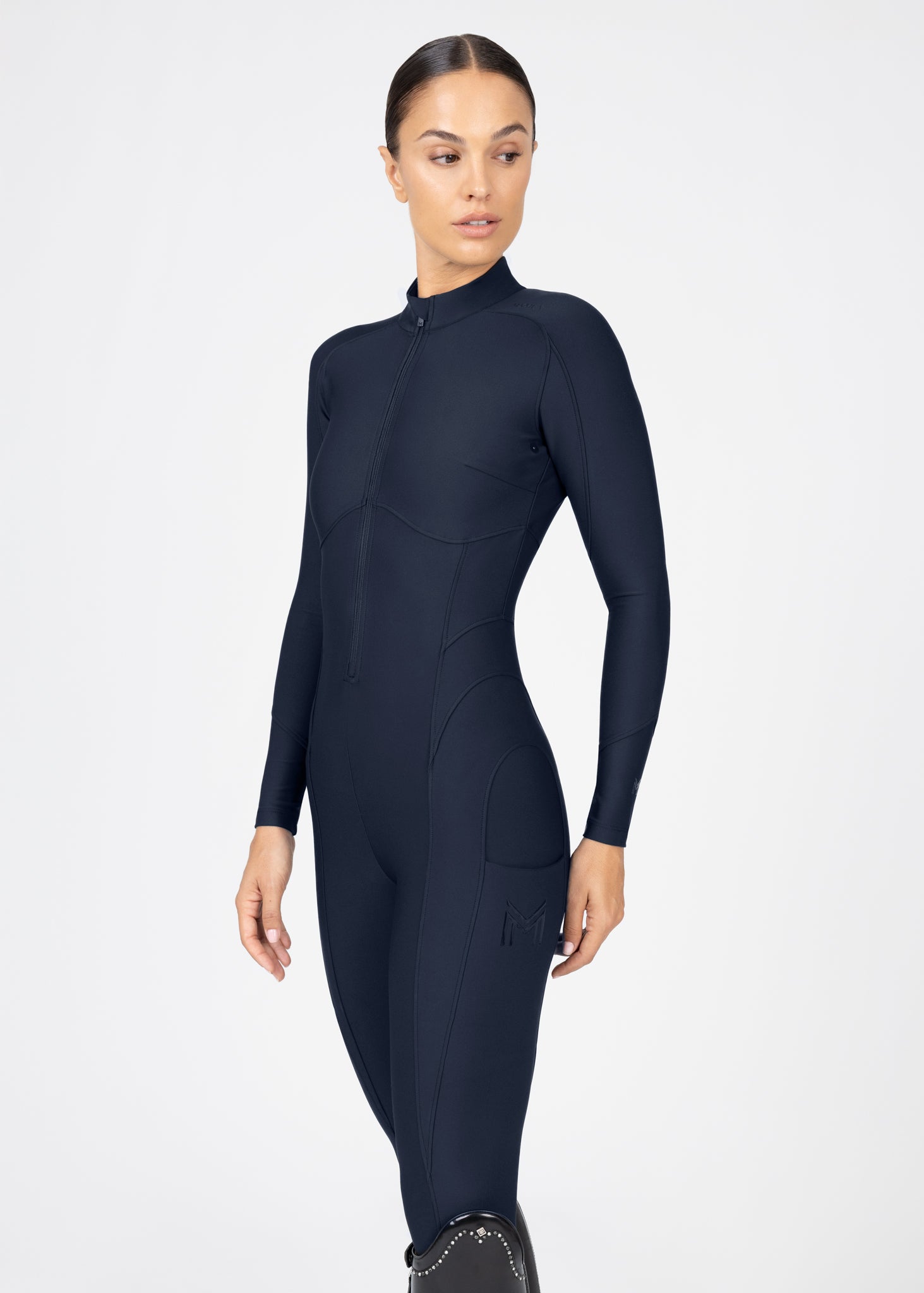Femme Riding Jumpsuit (Atlantic) by Maximilian Equestrian at  Try A Bit