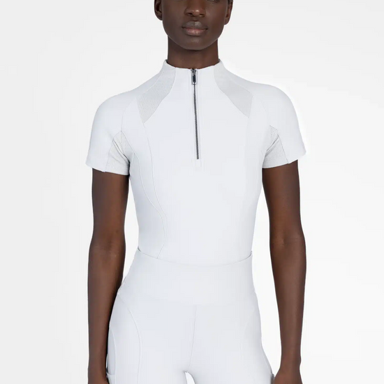 Maximilian Equestrian Frame Short Sleeve Base Layer - Performance Riding Top by Maximilian Equestrian at  Try a Bit