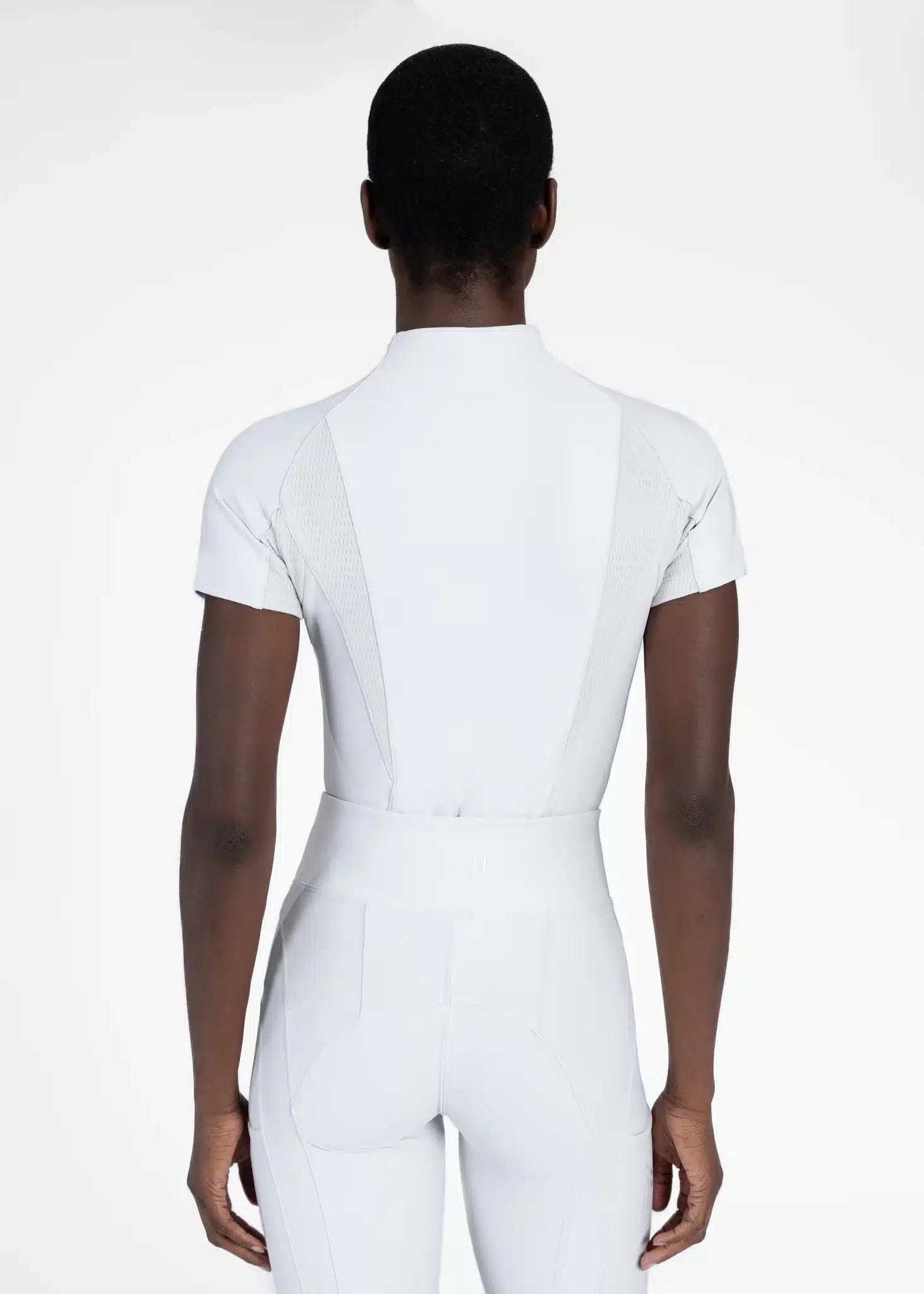 Maximilian Equestrian Frame Short Sleeve Base Layer - Performance Riding Top by Maximilian Equestrian at  Try a Bit