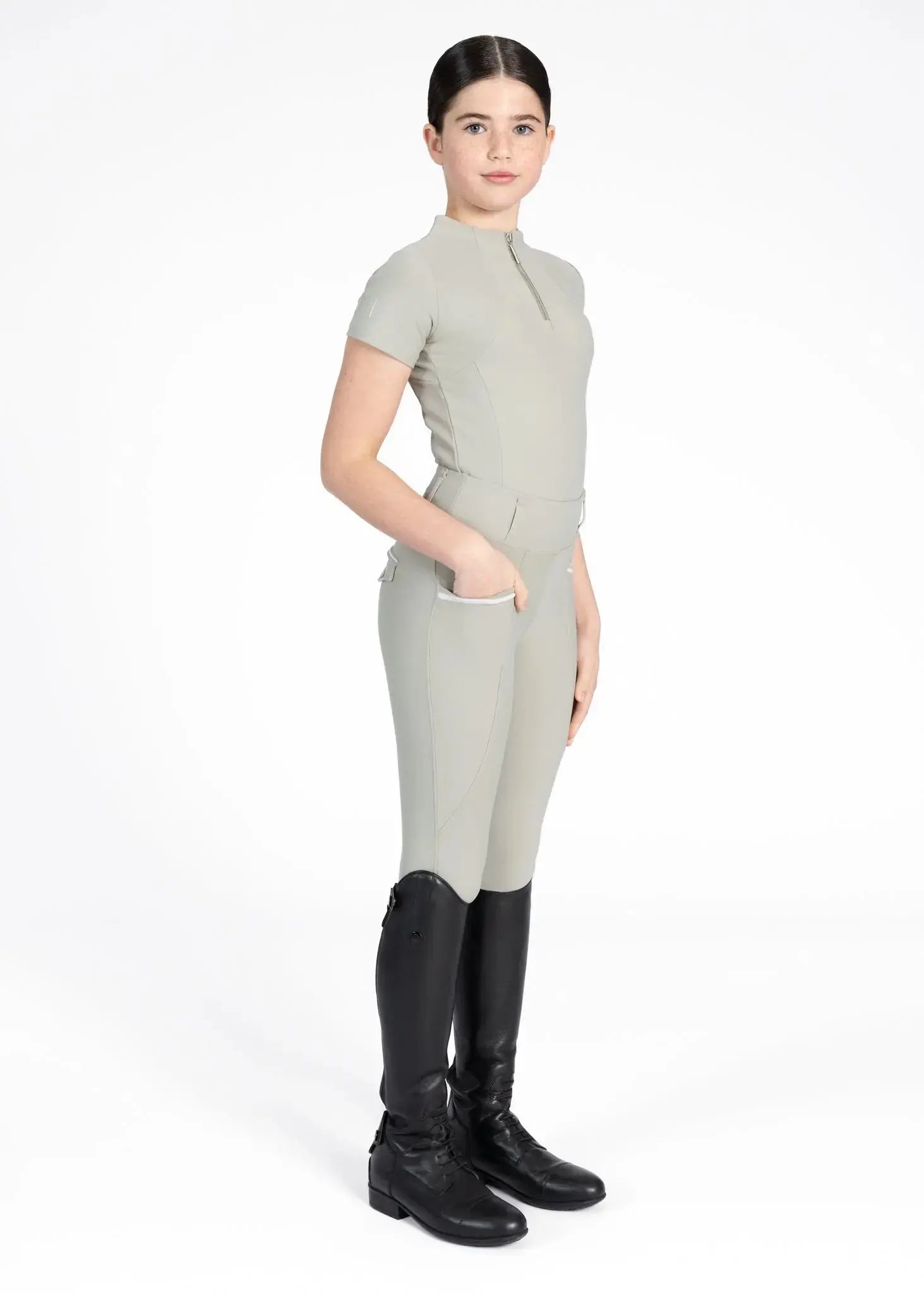 YR Short Sleeve Base Layer (White) by Maximilian Equestrian at  Try A Bit