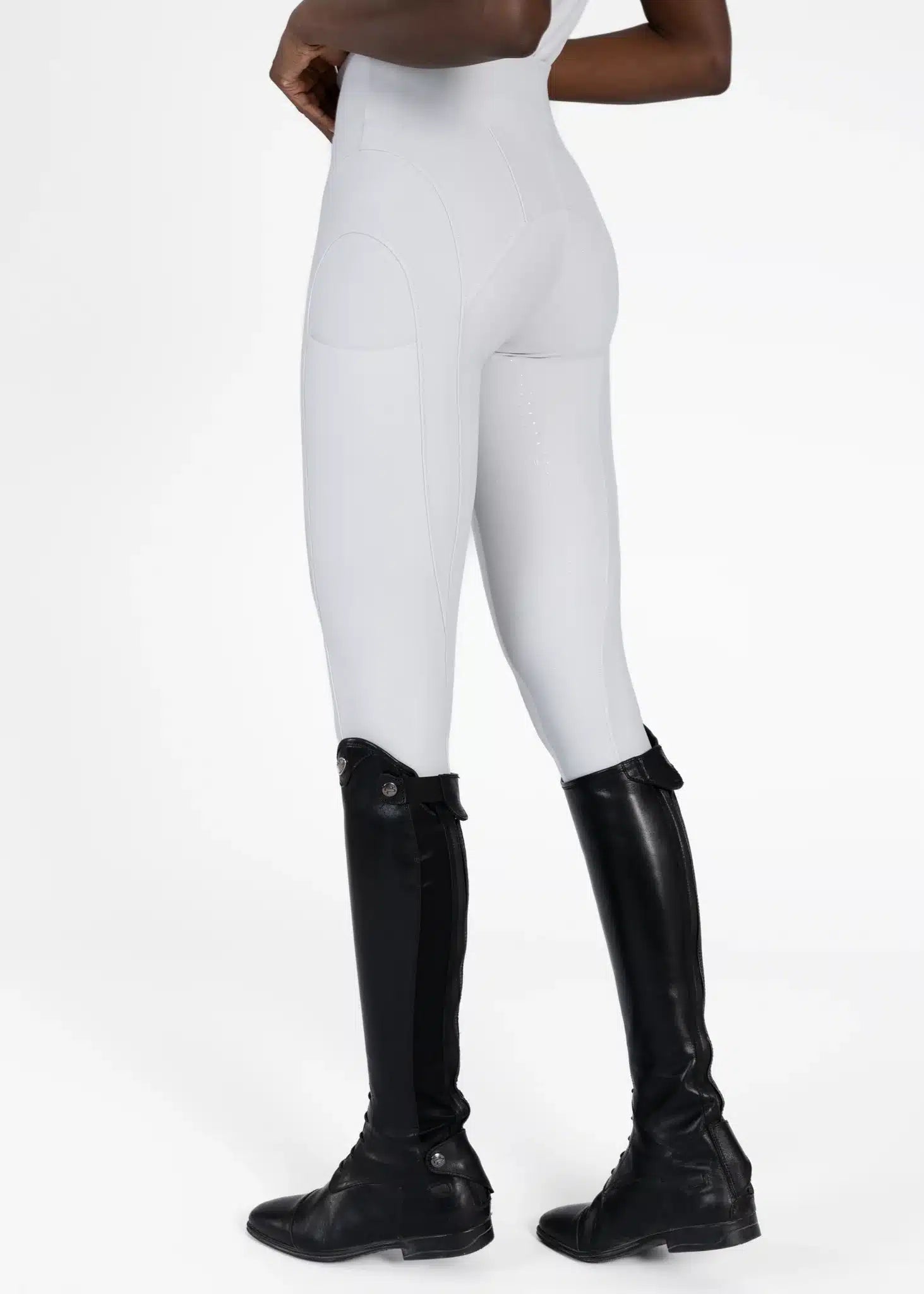 Maximilian Equestrian Outline Riding Leggings Glacier by Maximilian Equestrian at  Try a Bit
